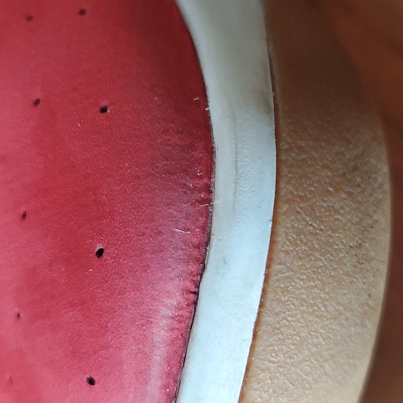 Red Puma California sneakers gum sole size 11 mens - Picture 8 of 10